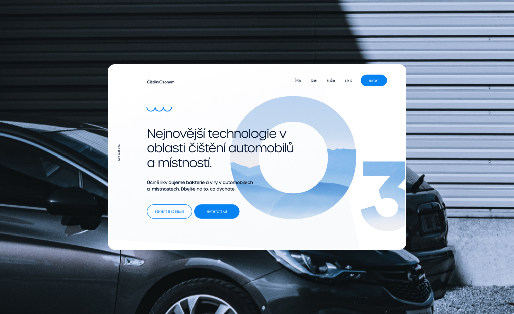 Projekt čistění ozonem